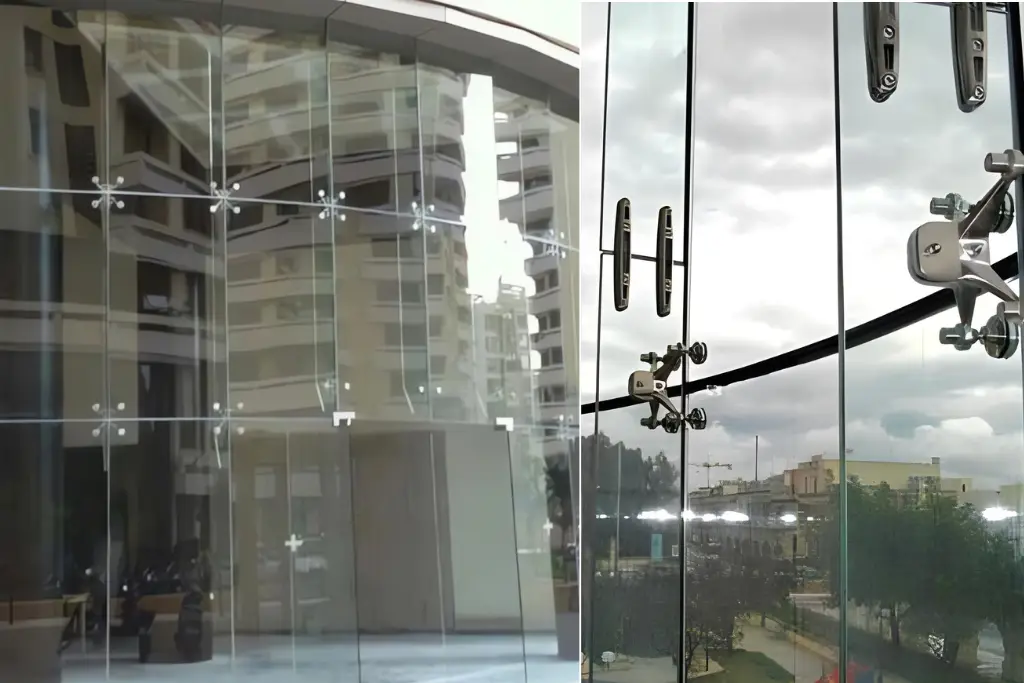 Spider Fitting Glass Work