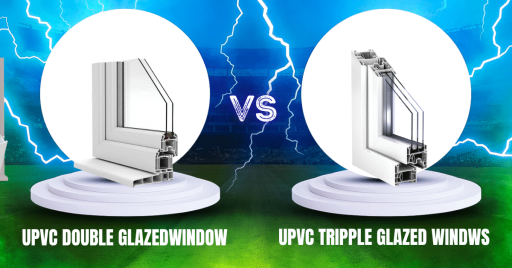 Double vs. Triple Glazed uPVC Windows