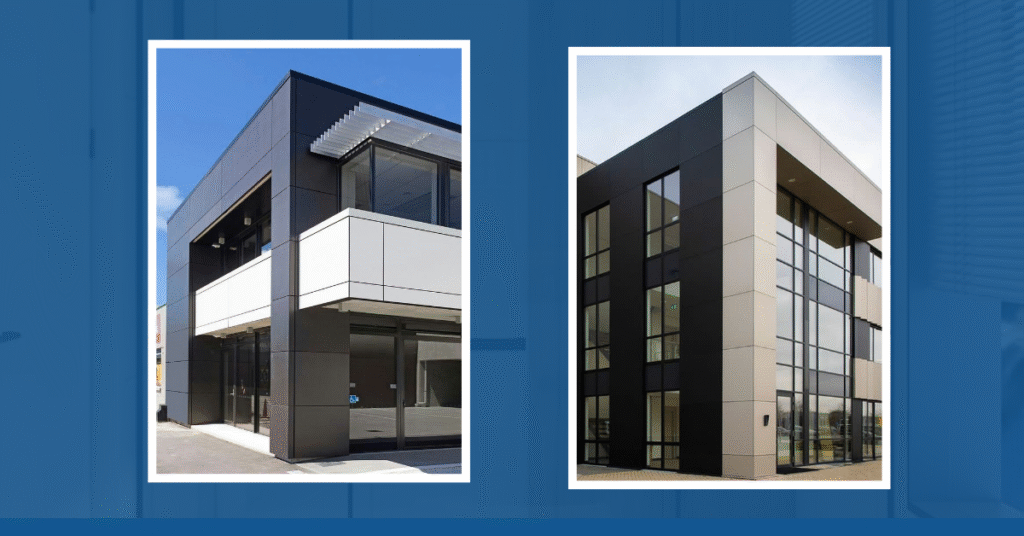 ACP cladding for commercial buildings