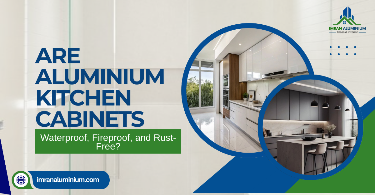 Aluminium Kitchen Cabinets Waterproof, Fireproof & Rust-Free