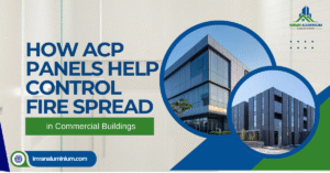 ACP panels fire spread control