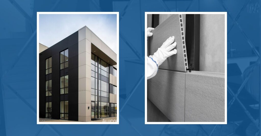 ACP facade for commercial buildings