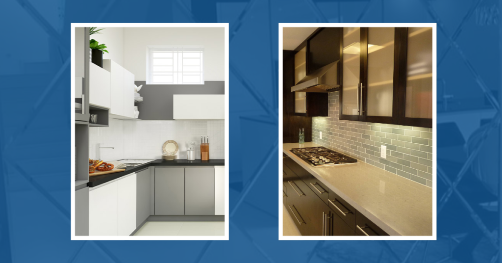 Custom Aluminium Kitchen Cabinet