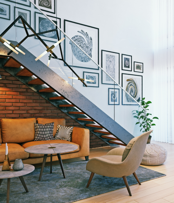 Glass stairs railing in Karachi