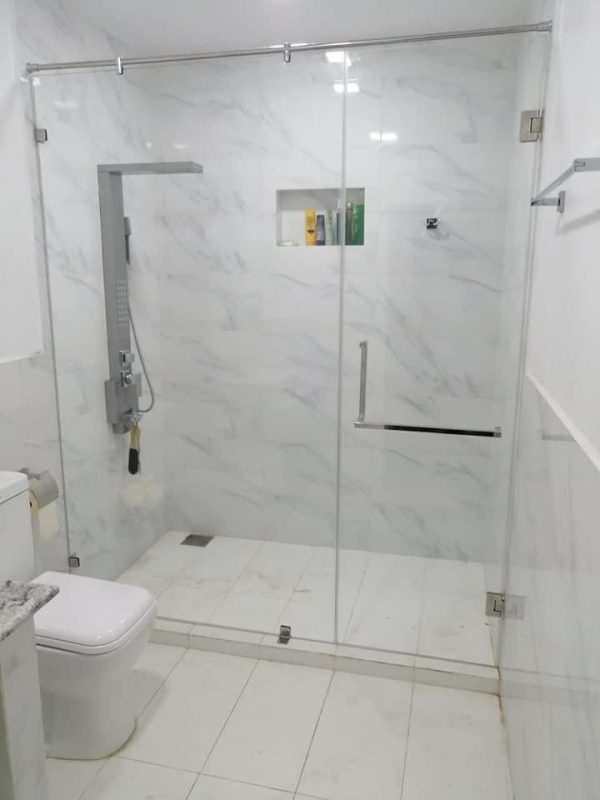 glass shower bin karachi